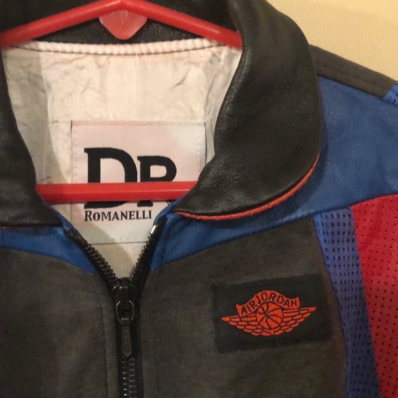 🔥RARE🔥 Dr Romanelli Leather Air Jordan Jacket - Picture 3 of 7
